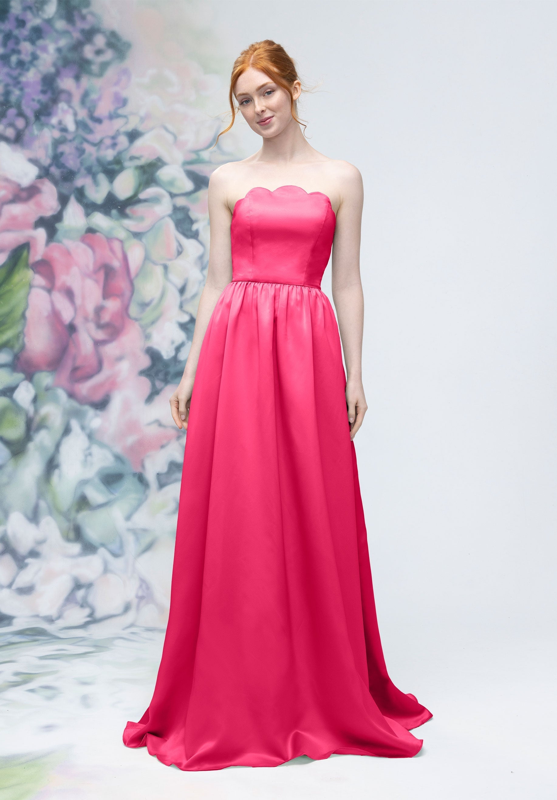 Prom Dresses A Line Prom Long Formal Dress Berry