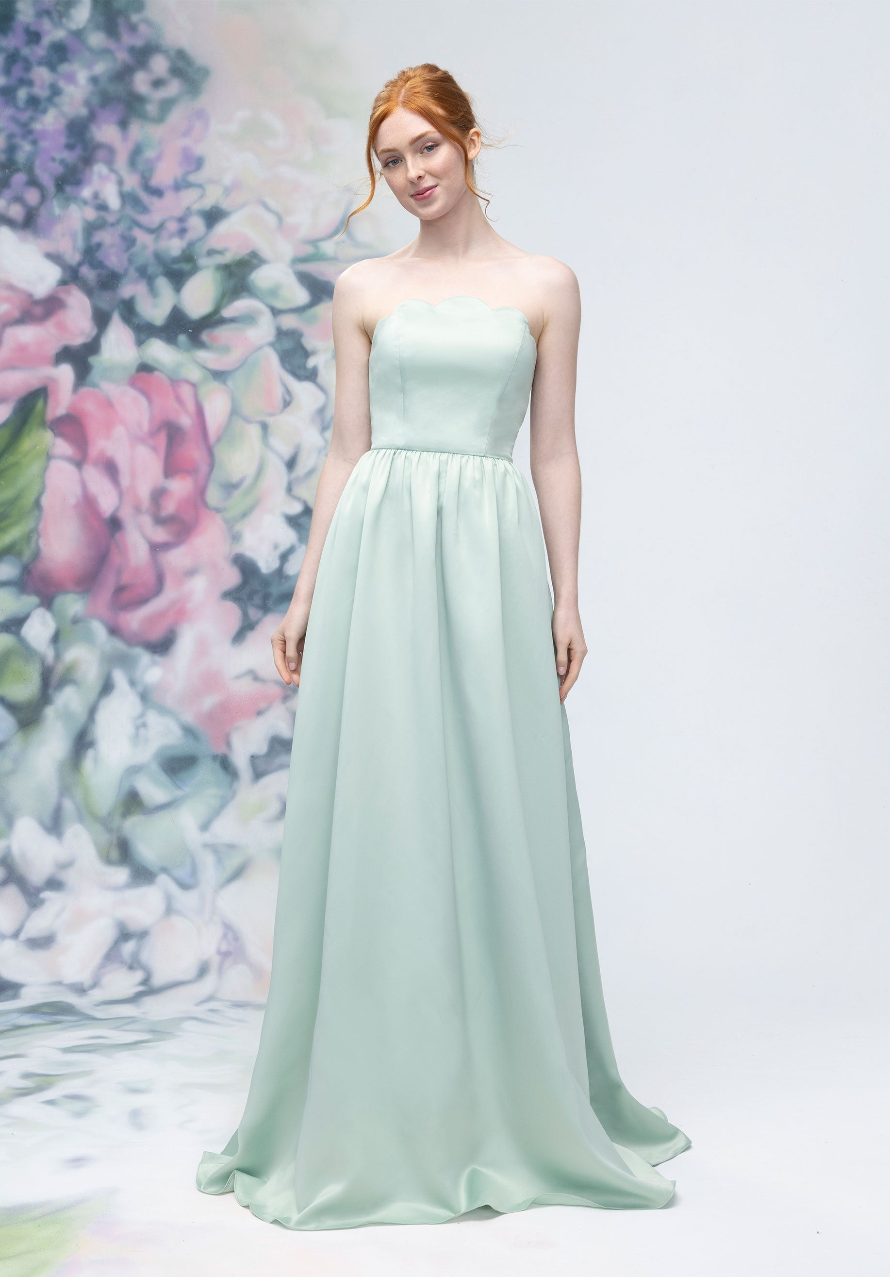 Prom Dresses Long Formal Corset Prom Dress Sage