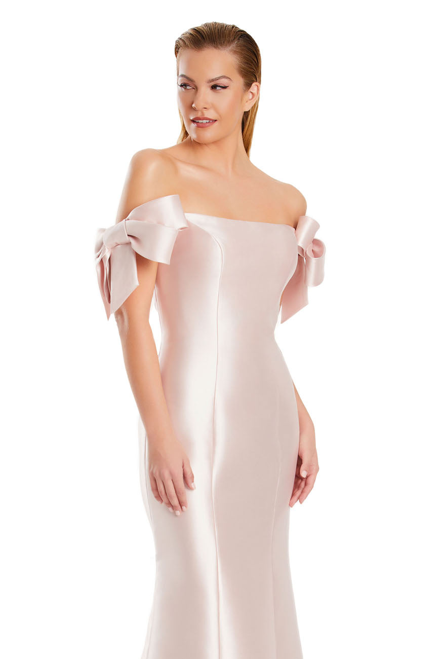 Formal Dresses Mermaid Long Formal Prom Dress Soft Pink