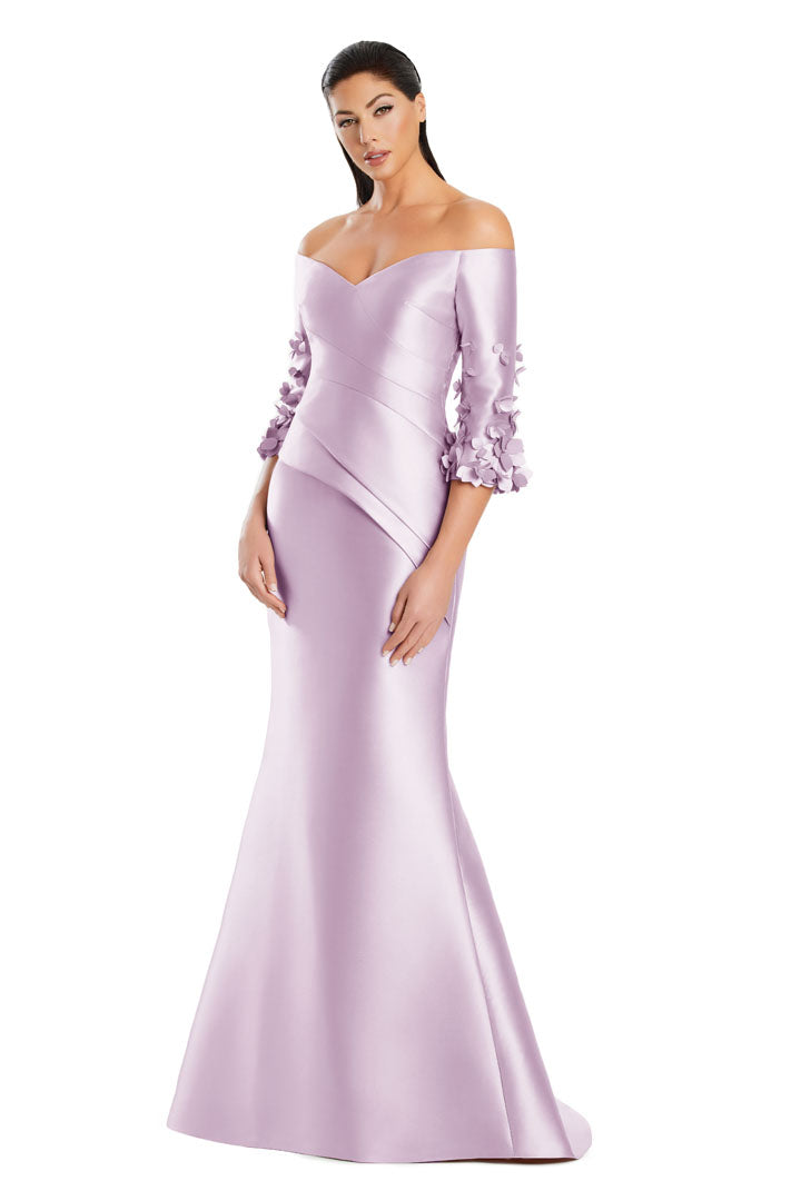 Formal Dresses Long Formal Mermaid Applique Dress  Lilac