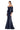 Formal Dresses Long Formal Mermaid Applique Dress Navy