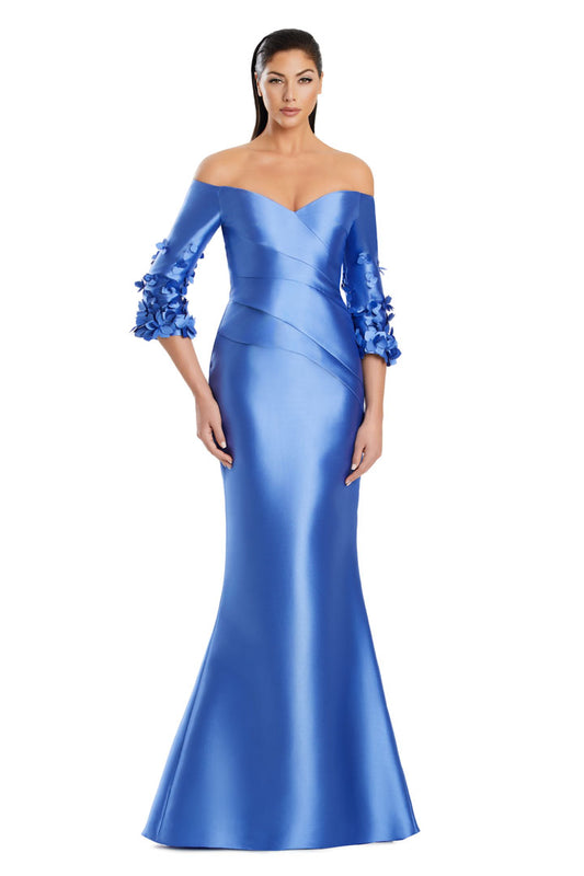 Formal Dresses Long Pleated Formal Evening Dress Periwinkle