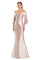 Formal Dresses Long Formal Mermaid Applique Dress Silver Peony