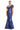 Formal Dresses Pleated Long Formal Printed Evening Dress Violet/Fuchsia