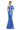 Formal Dresses Long Evening Gown Slit Formal Pleated Dress Periwinkle