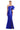 Formal Dresses Pleated Slit Long Formal Evening Dress Royal