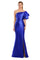 Formal Dresses Pleated Slit Long Formal Evening Dress Royal