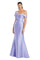 Prom Dresses Pleated Long Formal Mermaid Prom Evening Dress Ice
