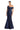 Prom Dresses Pleated Long Formal Mermaid Prom Evening Dress Navy