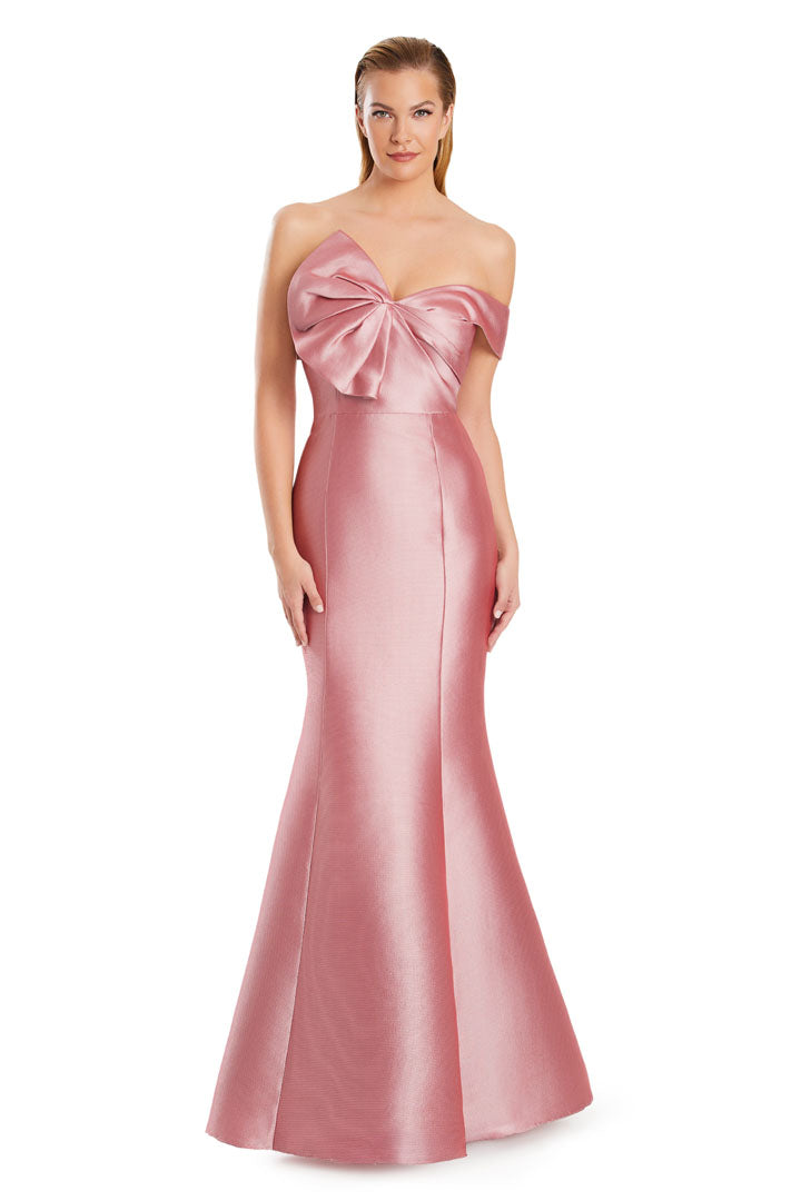 Prom Dresses Pleated Long Formal Mermaid Prom Evening Dress Strawberry Ice