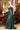 Prom Dresses Mermaid Long Formal Glitter Applique Prom Dress Emerald