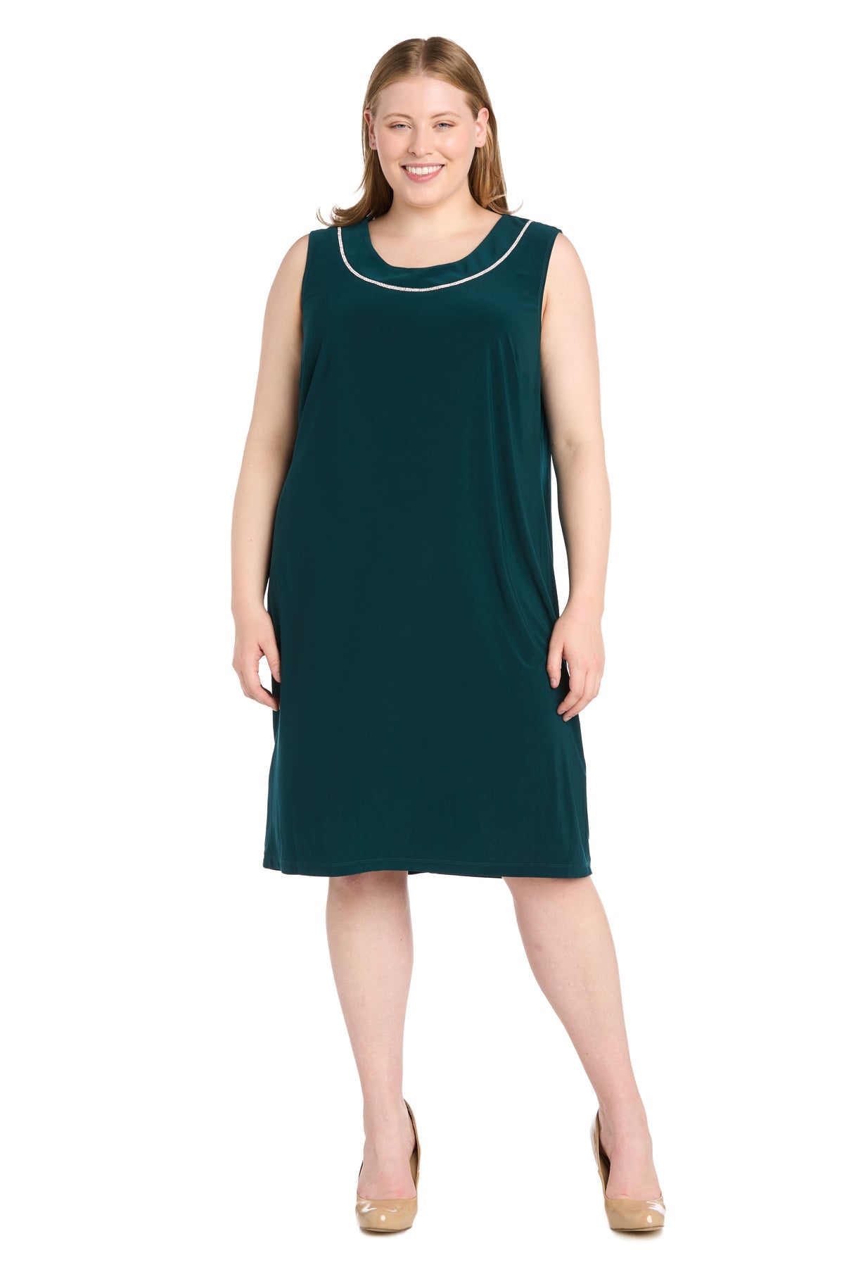 R&M Richards 3054W Short Plus Size Two Piece Jacket Dress