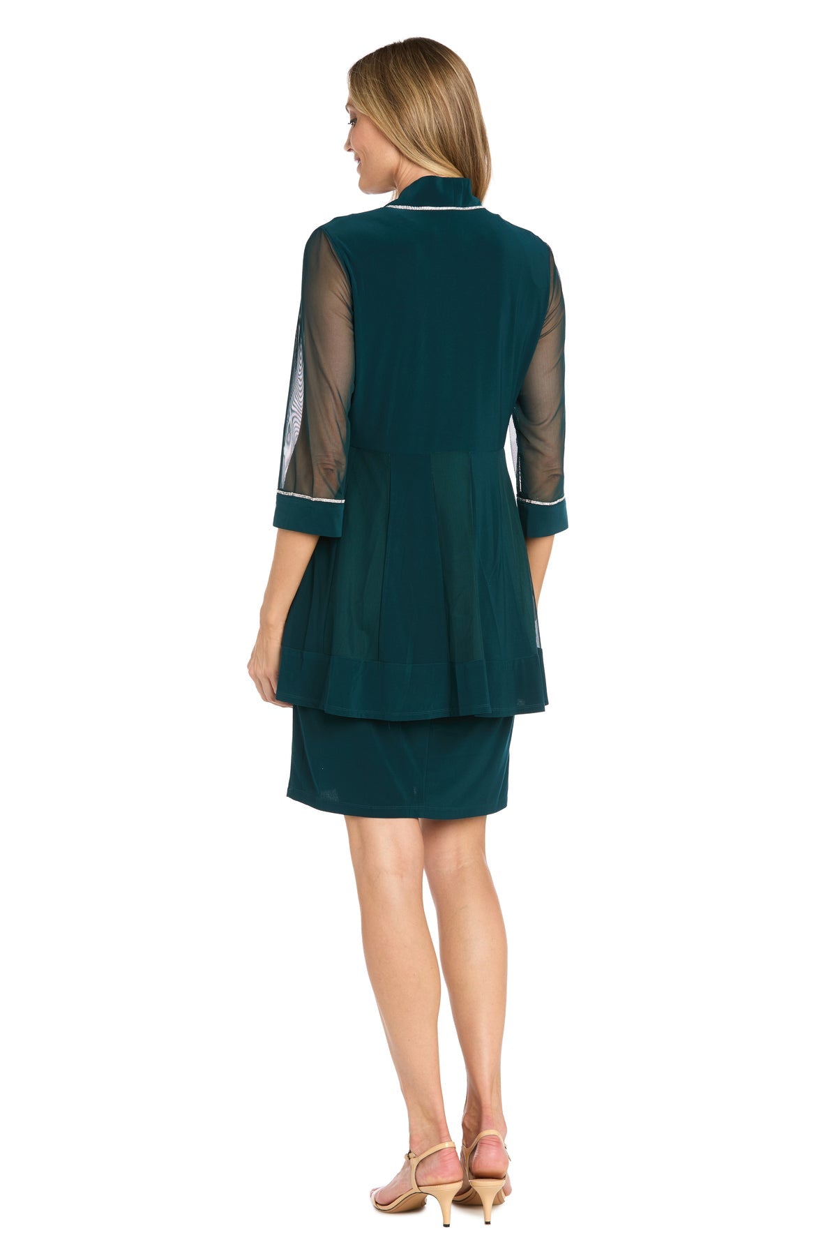 R&M Richards 3054 Short Mother of the Bride Jacket Dress