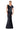 Formal Dresses Mermaid Long Formal Pleated Evening Dress Black
