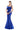 Prom Dresses Mermaid Long Formal Beaded Floral Prom Dress Royal