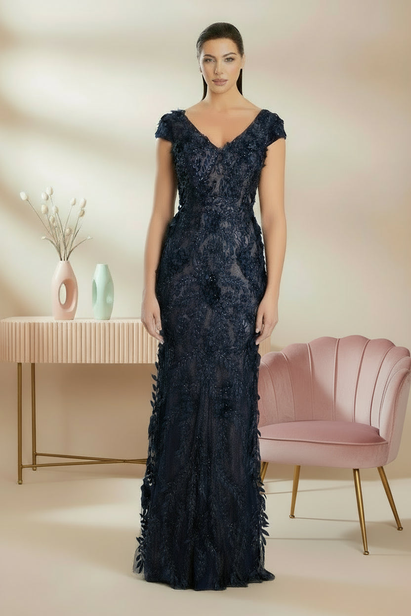 Mother of the Bride Dresses Long Mother of the Bride Formal Dress Navy