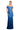 Prom Dresses Two Tone Long Formal Sequin Evening Dress Blue/Multi