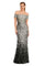 Prom Dresses Two Tone Long Formal Sequin Evening Dress Grey/Multi