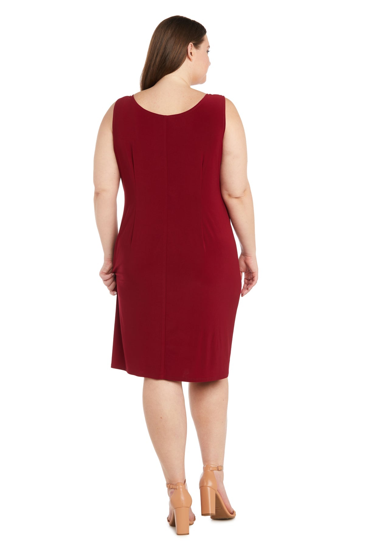 R&M Richards 3066W Short Mother of the Bride Plus Size Jacket Dress