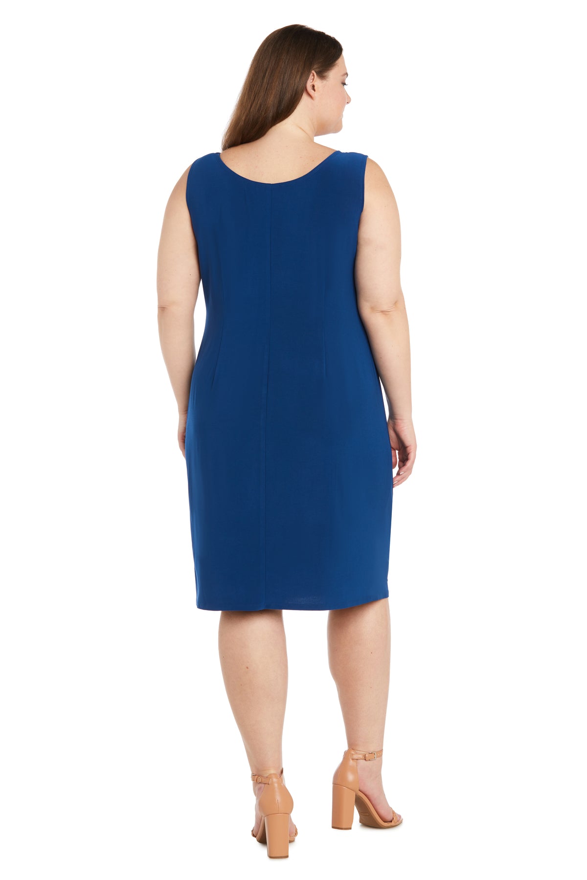 R&M Richards 3066W Short Mother of the Bride Plus Size Jacket Dress