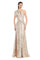 Prom Dresses A Line Long Formal Pleated Evening Prom Dress Blush
