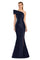 Prom Dresses Pleated Long Formal Mermaid Prom Dress Navy