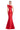 Prom Dresses Pleated Long Formal Mermaid Prom Dress Red
