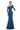 Formal Dresses Long Pleated Formal Slit Evening Dress Twilight Blue