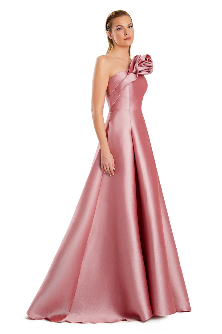 Alexander by Daymor 3075S25 A Line Slit Long Formal Pocket Prom Dress