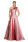 Prom Dresses A Line Slit Long Formal Pocket Prom Dress Strawberry Ice