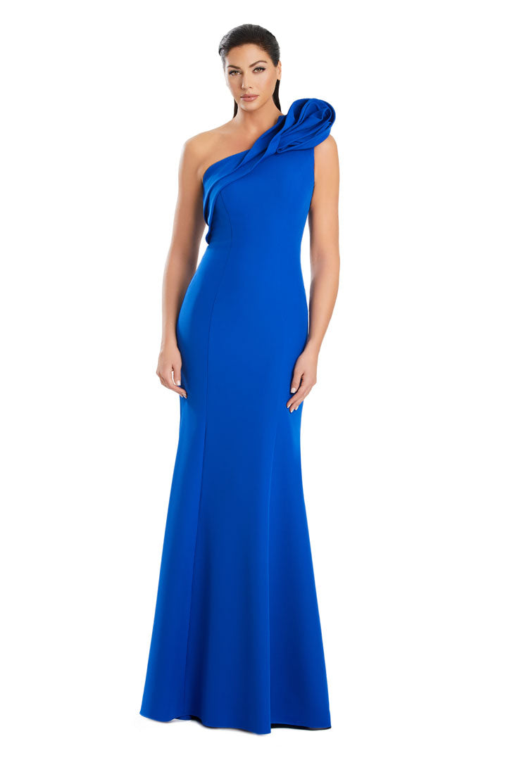 Alexander by Daymor 3076S25 Pleated Long Evening Formal Dress