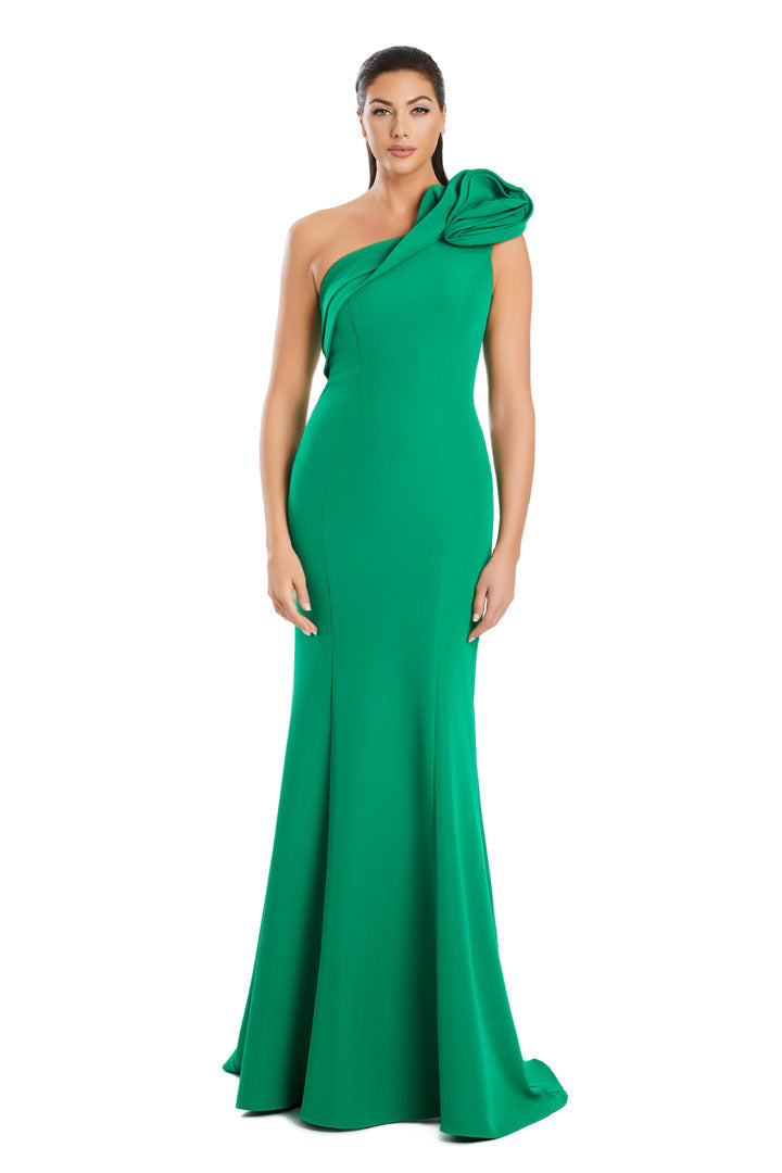 Alexander by Daymor 3076S25 Pleated Long Evening Formal Dress