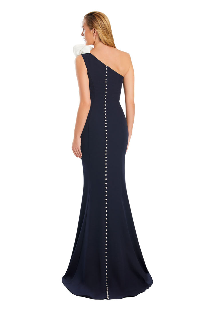 Alexander by Daymor 3076S25 Pleated Long Evening Formal Dress
