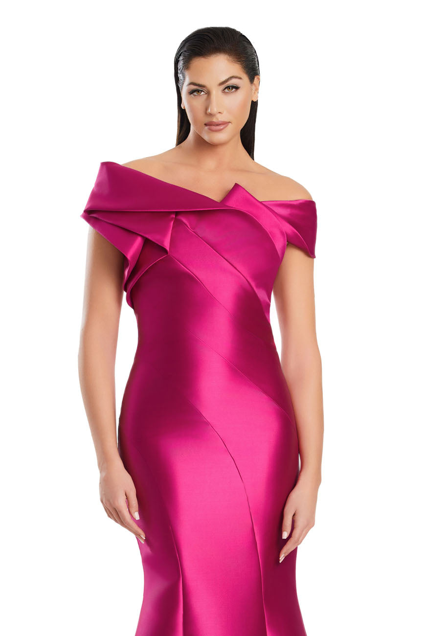 Prom Dresses Mermaid Long Formal Evening Prom Dress Fuchsia