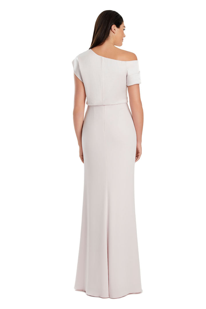 Formal Dresses Pleated Long Formal Fitted Evening Dress Cameo Rose
