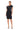 Cocktail Dresses Short Pleated Cocktail Knee Length Dress Black