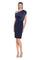 Cocktail Dresses Short Pleated Cocktail Knee Length Dress Midnite
