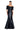 Formal Dresses Long Mermaid Applique Formal Evening Dress  Black