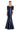 Formal Dresses Long Mermaid Applique Formal Evening Dress  Navy