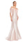 Formal Dresses Long Formal Applique Evening Dress Soft Pink