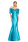 Formal Dresses Long Formal Applique Evening Dress Turquoise