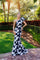Formal Dresses Long Mermaid Formai Printed Evening Dress Navy/Silver