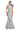 Formal Dresses Long Mermaid Formai Printed Evening Dress Silver/Grey