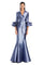 Formal Dresses Long Evening Gown Formal Ruffled Dress Delphi Blue