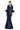 Formal Dresses Long Mermaid Formal Ruffle Dress Navy