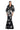 Formal Dresses Fitted Long Fornal Printed Jacket Dress Black/Silver