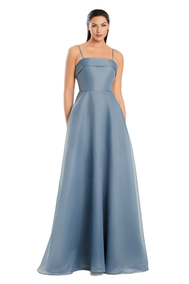 Formal Dresses A Line Long formal Jacket Evening Dress Slate