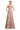 Formal Dresses Long A Line Formal Pocket Evening Dress Rose/Gold