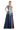 Formal Dresses Long Pocket Formal A Line Slit Evening Dress Navy/Multi