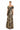 Formal Dresses Long A Line Floral Formal Evening Dress Taupe/Black/Gold